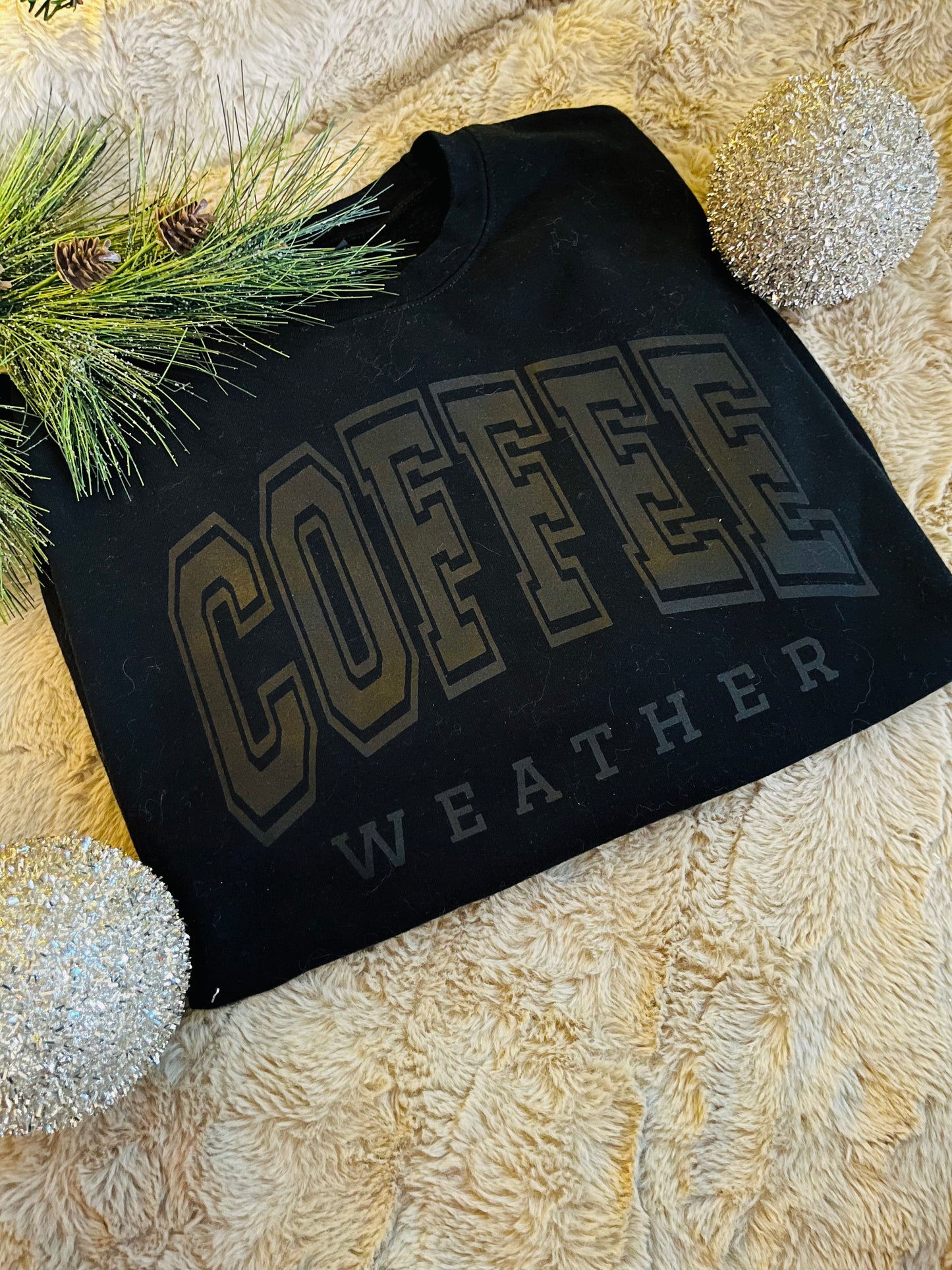 Coffee weather sweater