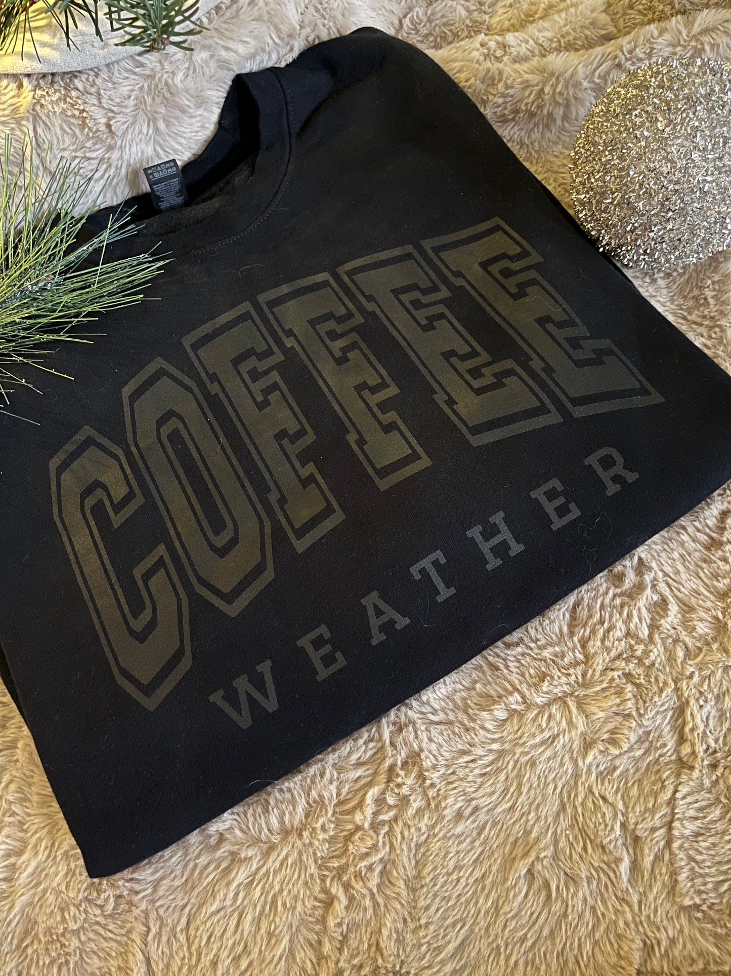Coffee weather sweater