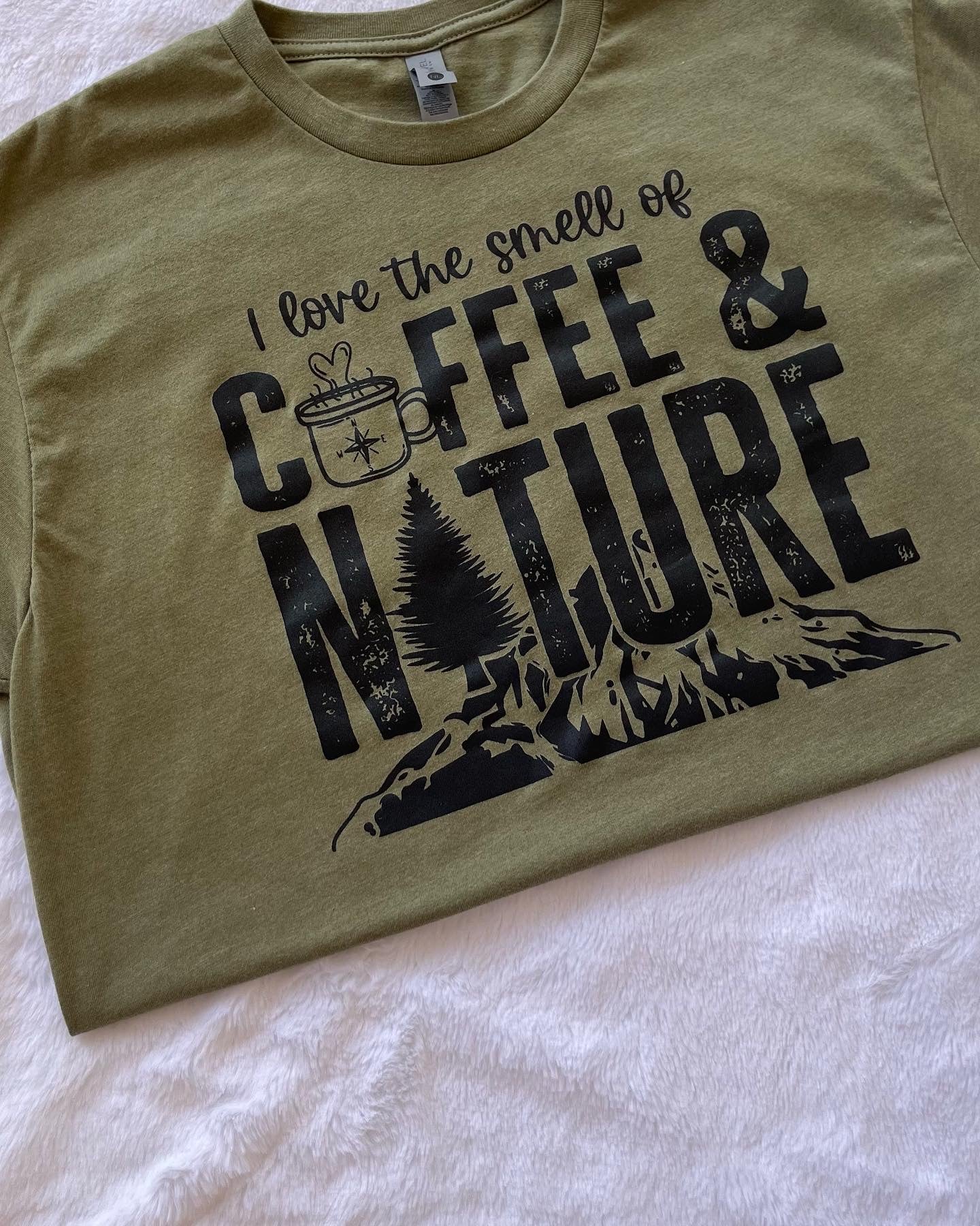 I love the smell of coffee and Nature
