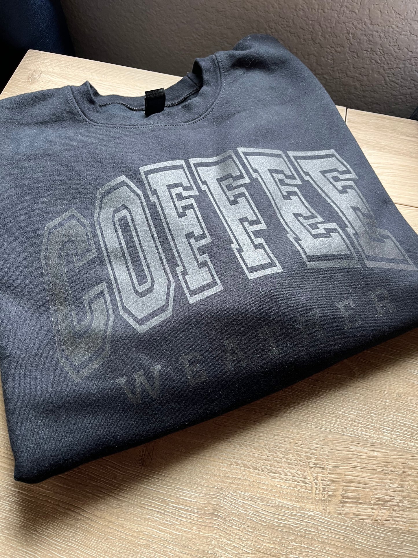 Coffee weather sweater