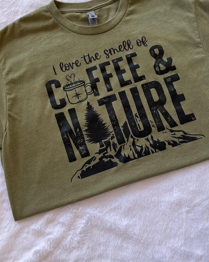 I love the smell of coffee and Nature