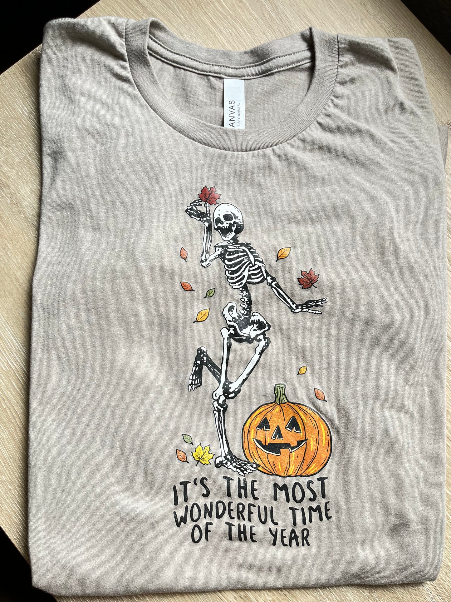 Fall skeleton tee