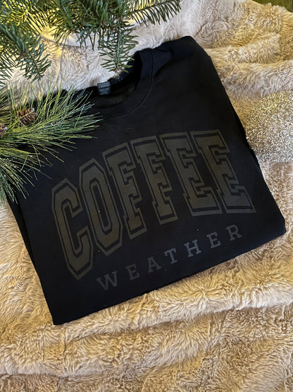 Coffee weather sweater
