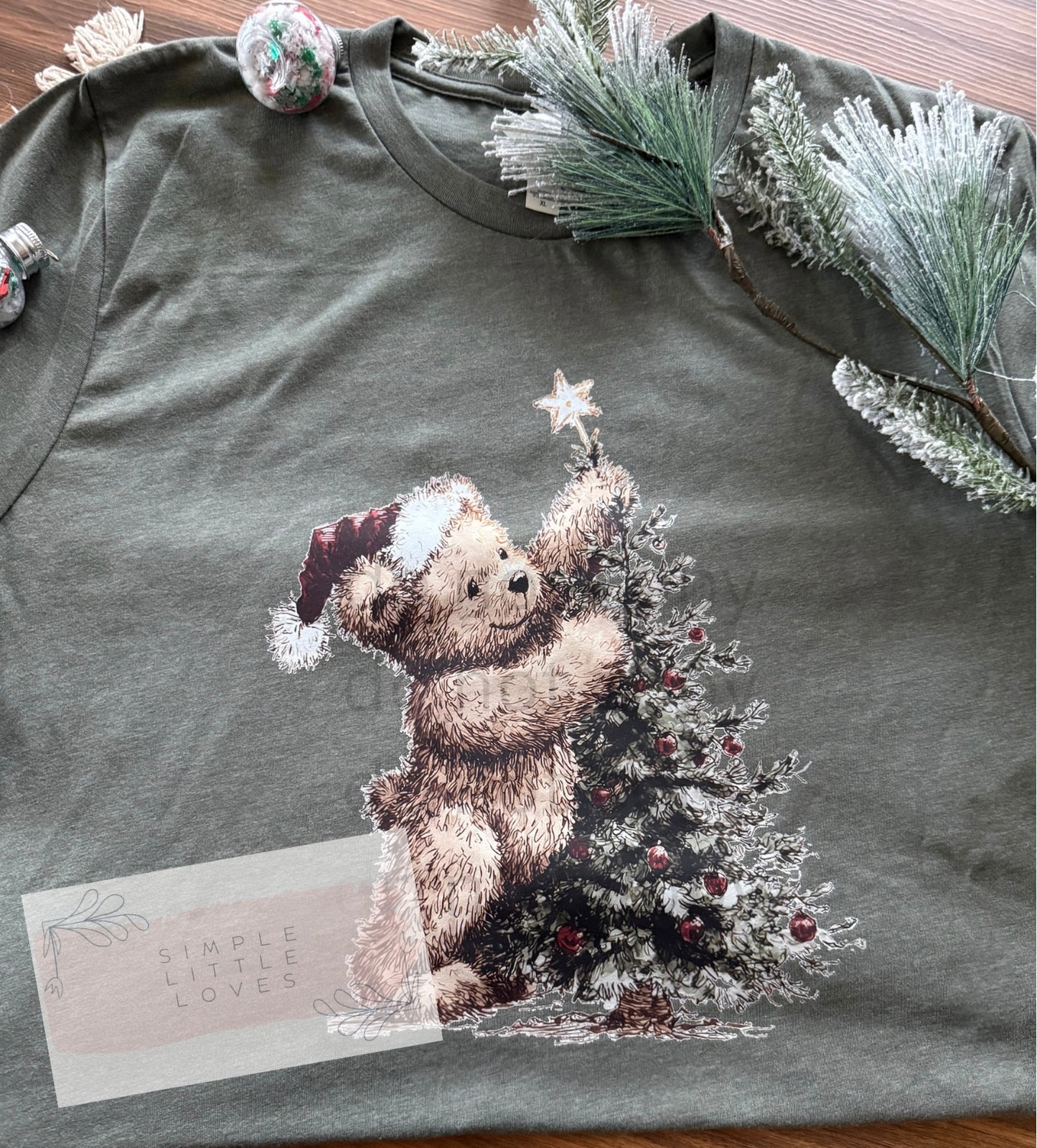 Teddy bear Christmas tree