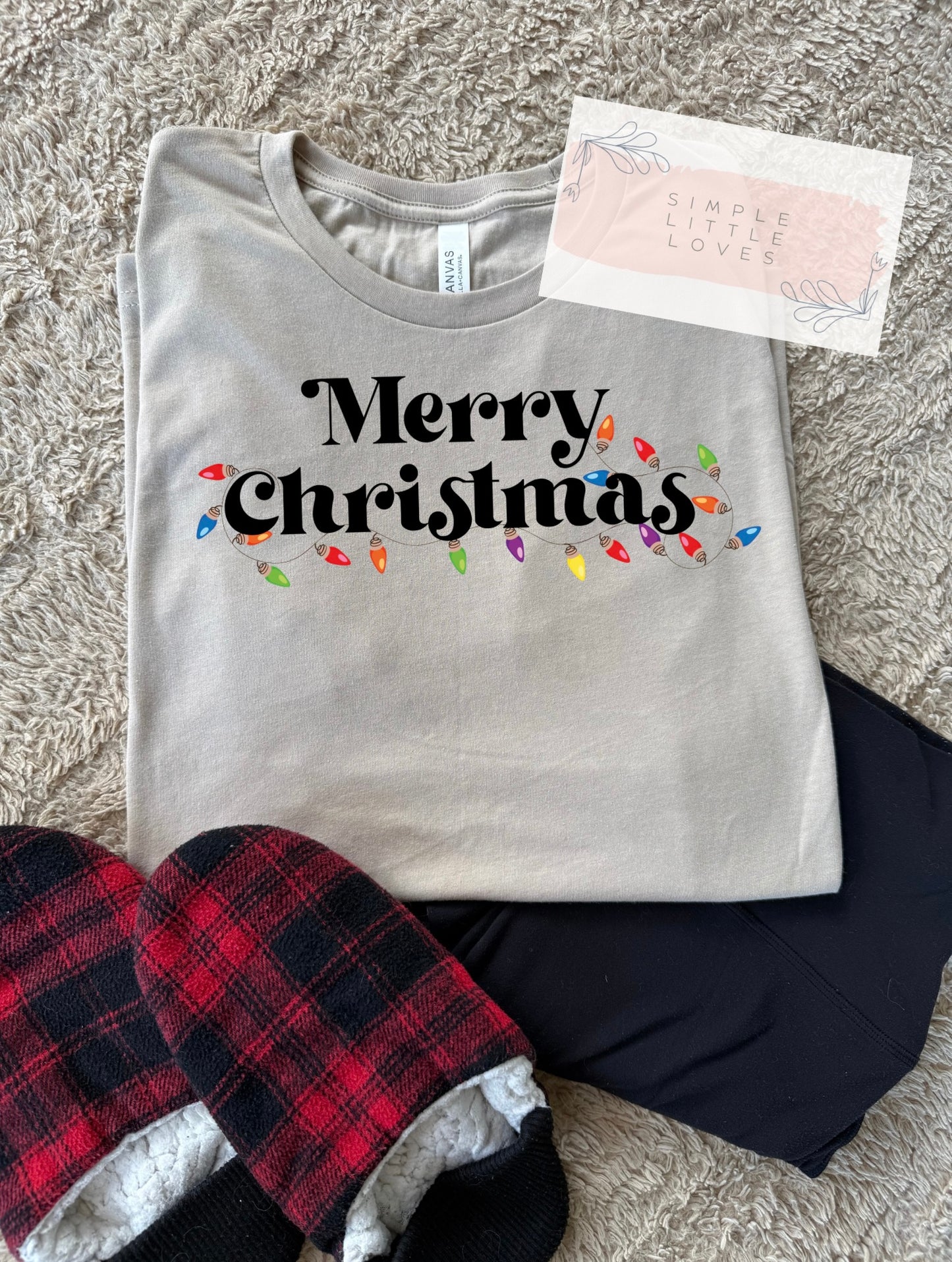 Merry Christmas spine