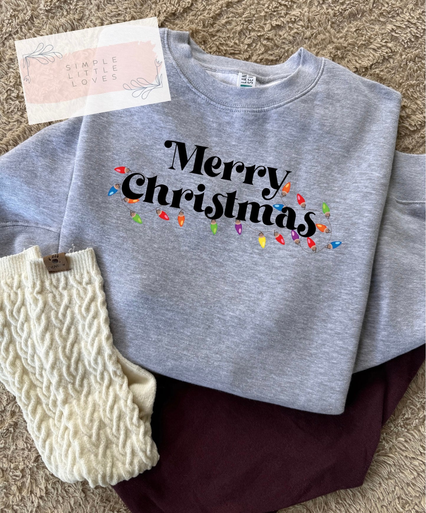 Merry Christmas spine