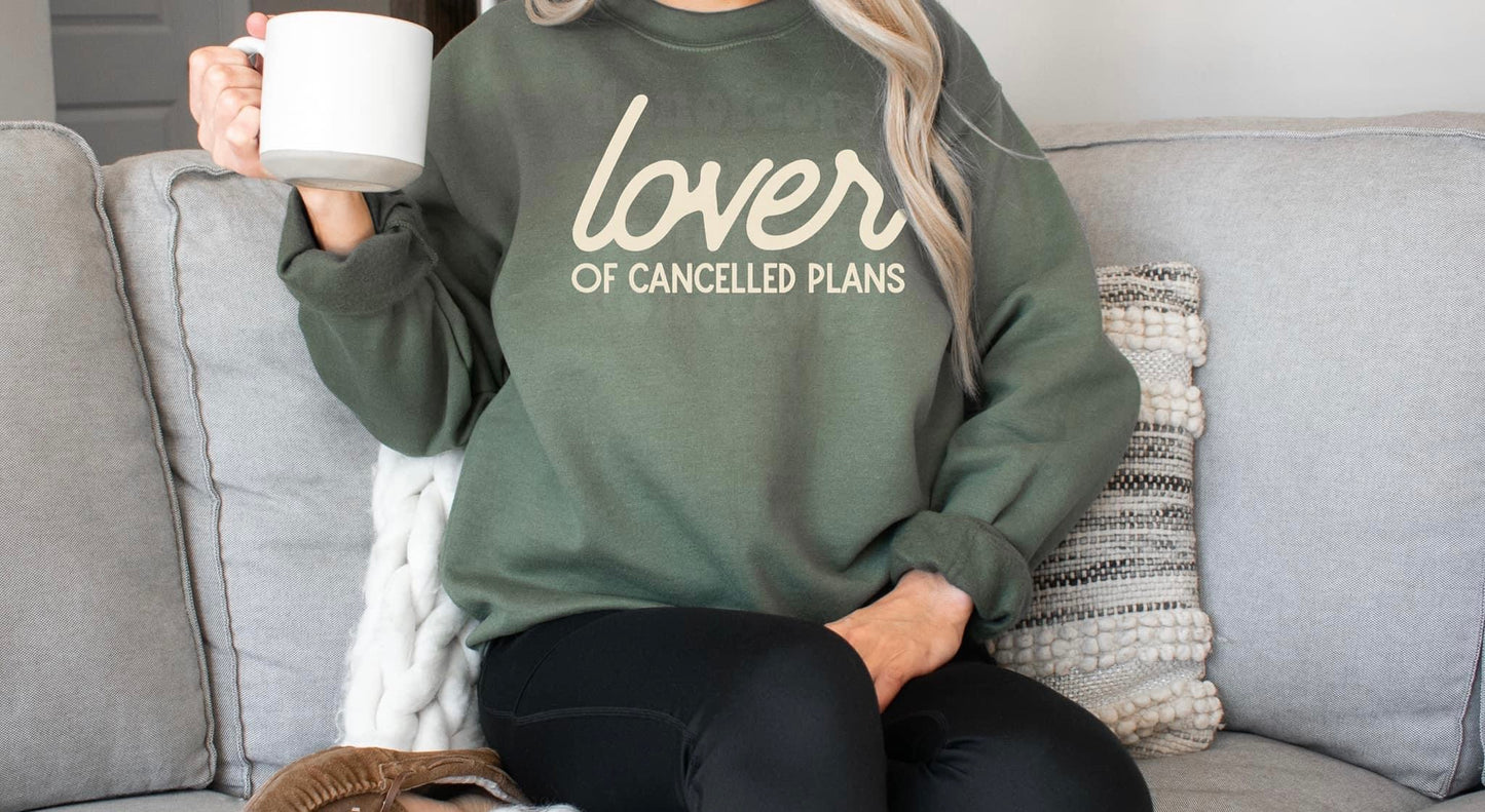 Lover of cancelled plans