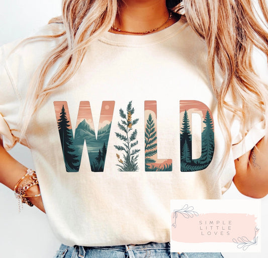 Wild nature t-shirt