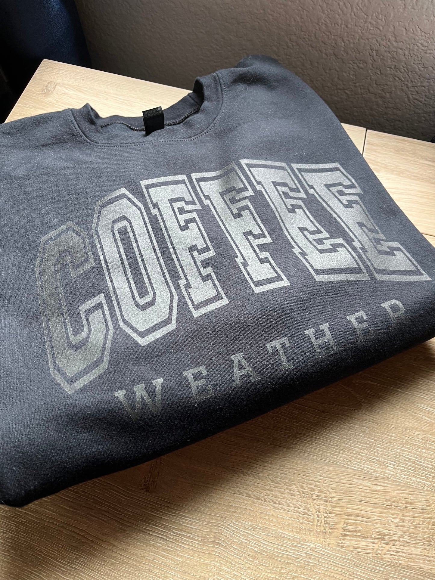 Coffee weather sweater