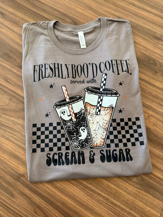 Freshly boo’d coffee tee