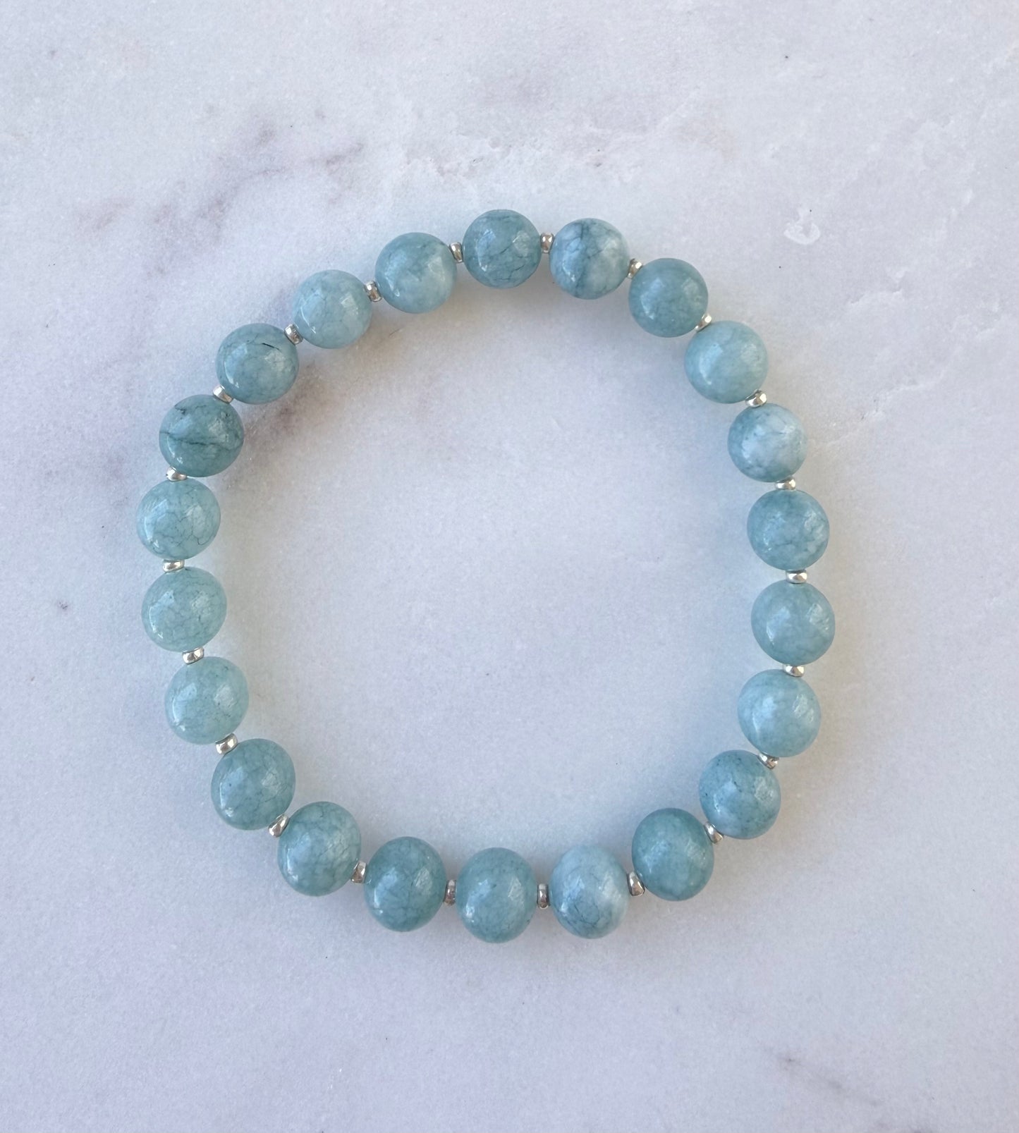 Aquamarine bracelet