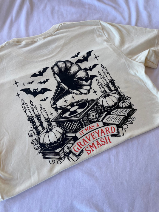 It was a graveyard mash t-shirt