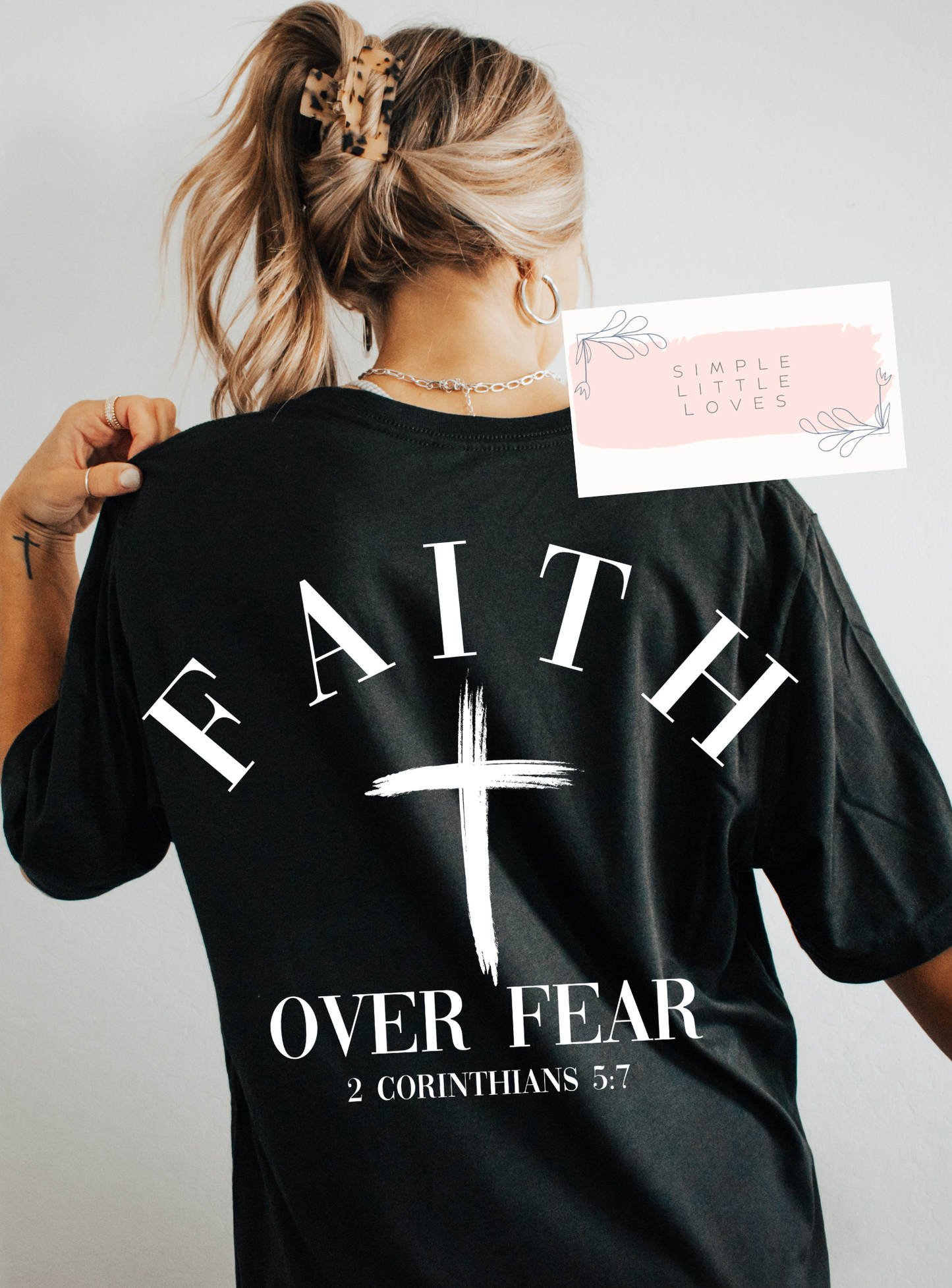 Faith over fear tshirt