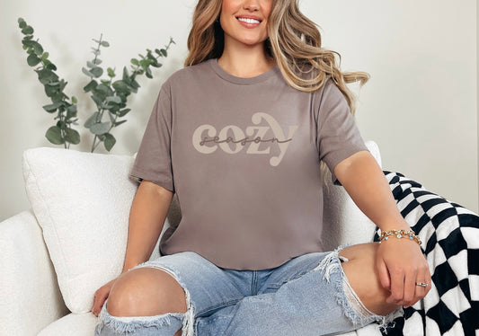 Cozy season tee or sweater