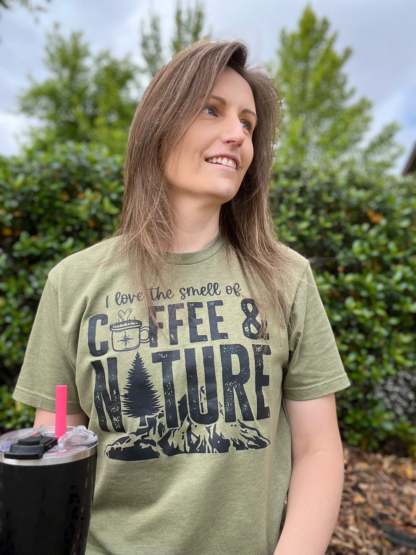I love the smell of coffee and Nature