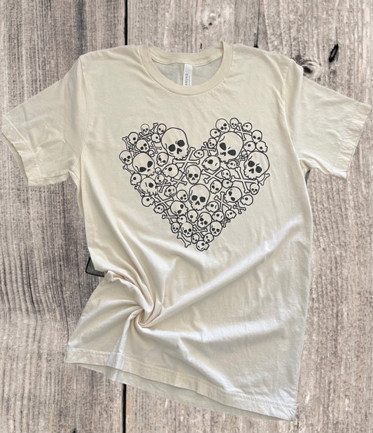 Skull Heart t-shirt