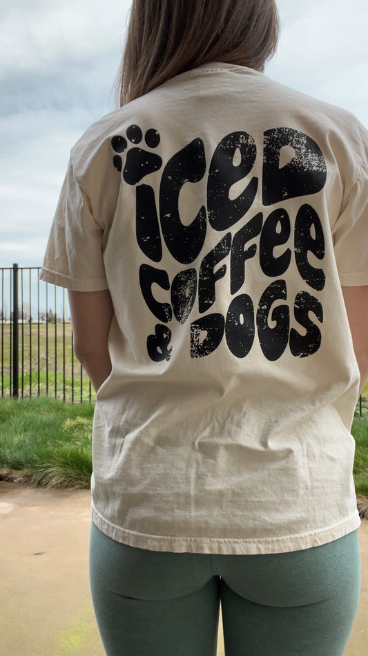 Iced coffee & Dogs